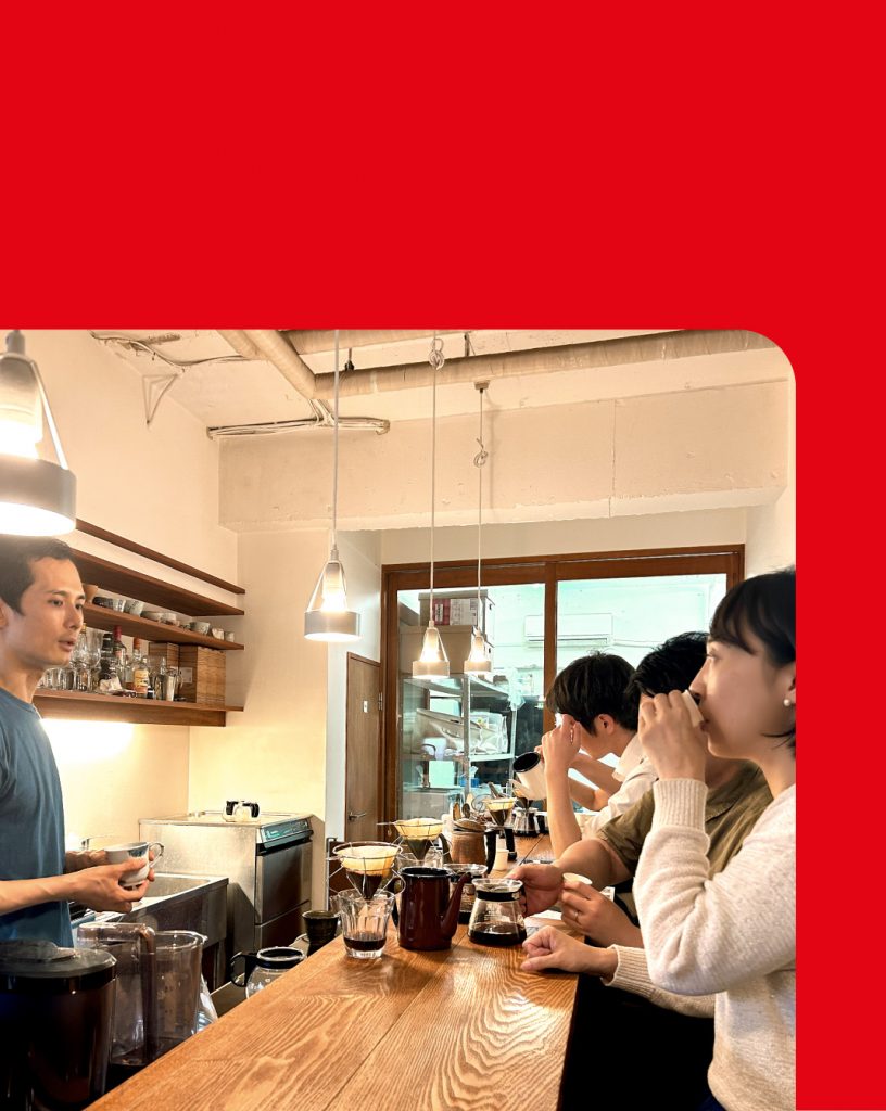 10月のコーヒーセミナーに出席した時のこと